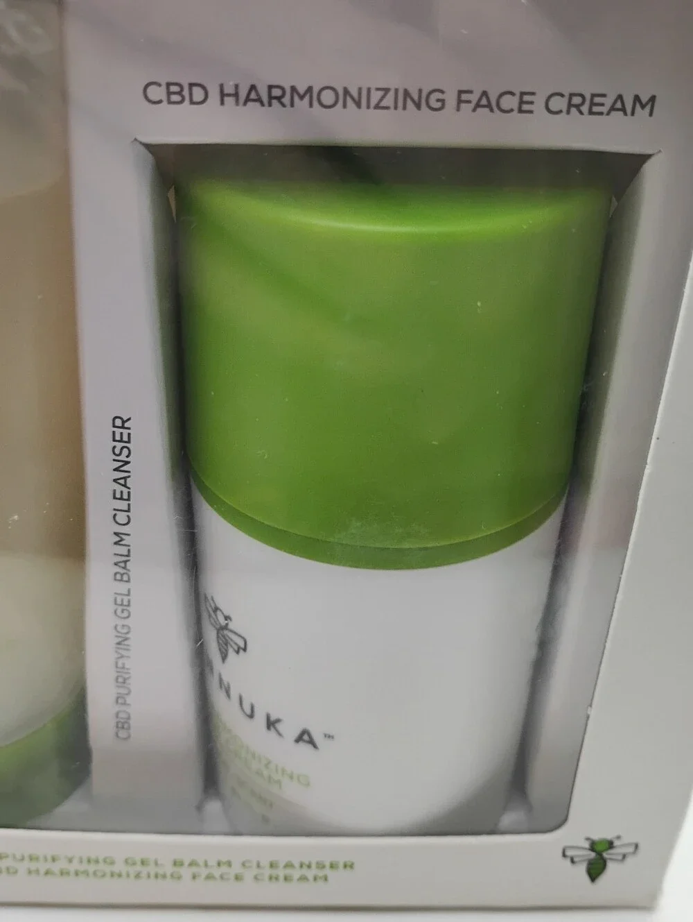 Cannuka CBD Purifying Gel Balm Cleanser & CBD Harmonizing Face Cream Set